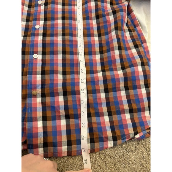 Matix Marc Johnson Signature Series Mens Size Medium Plaid Long Sleeve‎ Shirt - Picture 9 of 11